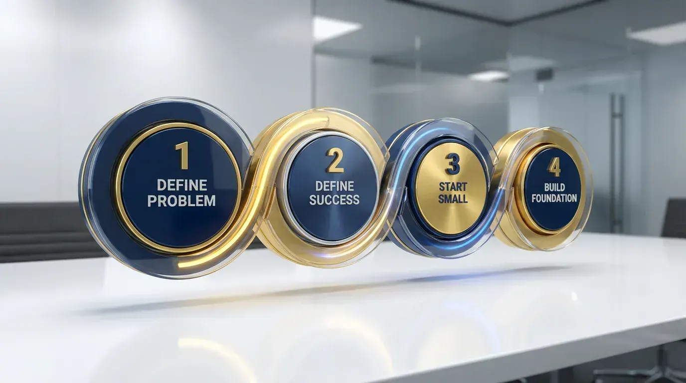 The 4-Step Framework for Strategic AI Implementation